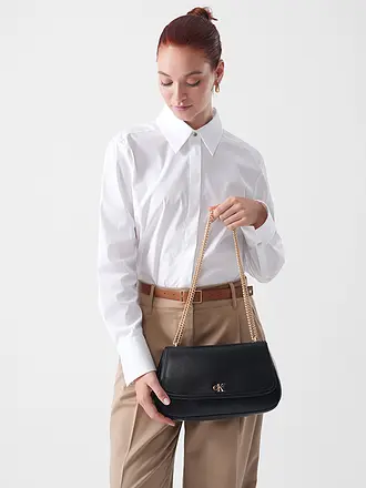 CALVIN KLEIN | Tasche - Schultertasche Medium | schwarz